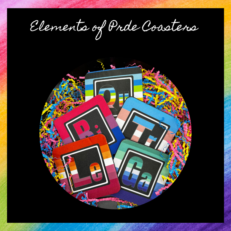 Elements of Pride Coaster Set